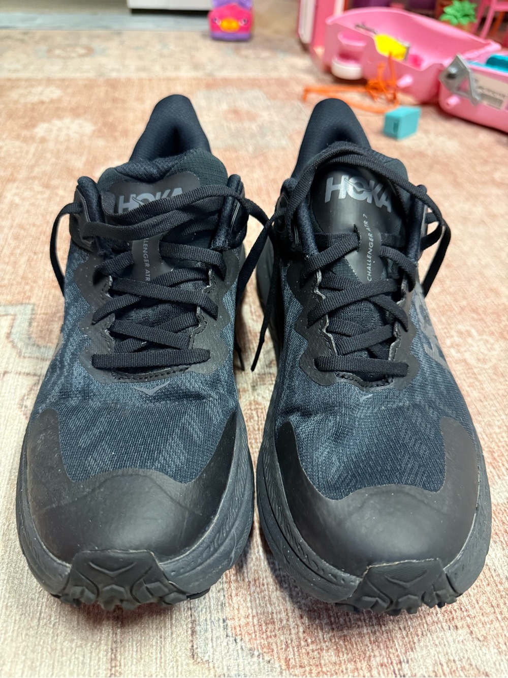 Hoka Men's Black Trail Running Shoes